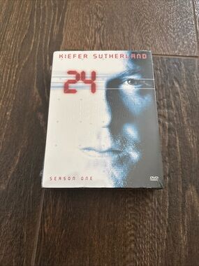Fox 24 Season One DVD Steelbook - White, Blue, Red Accents